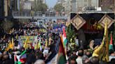 Iranian protesters call for retribution for suspected Israeli attack