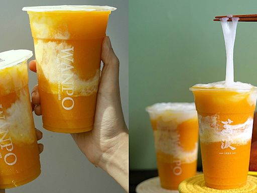 驚！萬波島嶼紅茶推出史上最獵奇的芒果飲品「芒果河粉」即日起開賣！牛奶河粉X芒果冰沙太銷魂！ | 柯夢波丹