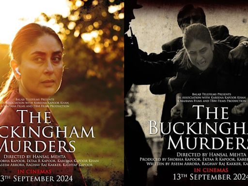 Kareena Kapoor Khan and Hansal Mehta's 'The Buckingham Murders' opens in cinemas on September 13