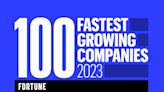 On 2023’s 100 Fastest-Growing Companies list, Tesla makes its debut, the financial sector’s reign ends, and industrials take off