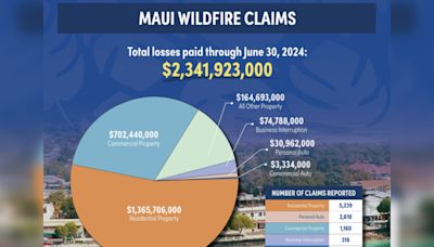 Maui Wildfire Aftermath: Insurance Claims Exceed $2.3 Billion as Community Rebuilds