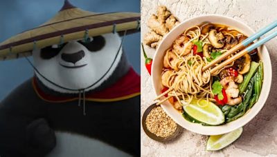 Sopa de fideos Kung Fu Panda