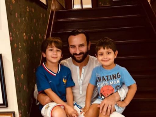 Saif Ali Khan Says Taimur Is 'Petrified' Of Cameras But Jeh Is A 'Born Performer': 'He Can't Bear...' - News18