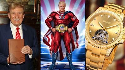 Bibles, coins and now watches: Everything Donald Trump sells to supporters