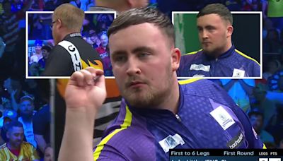 Littler blows away opponent in under 10 minutes on dream US Darts Masters debut