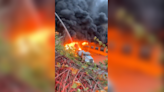 Critical New England-New York route closed after fiery tanker crash damages I-95 bridge
