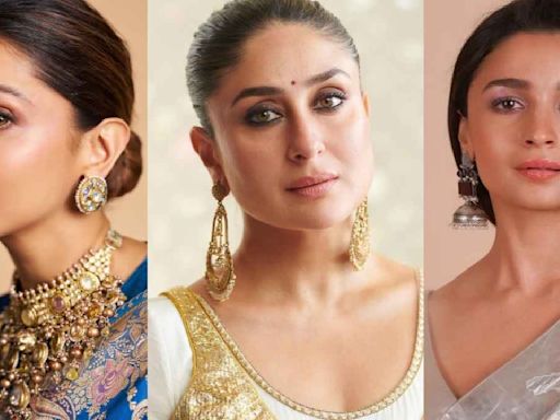 5 earrings inspired by Deepika, Alia to Kareena to add bling to your wedding guest outfits
