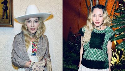 Madonna reafirma su amor por Frida Kahlo usando huipiles que le pertenecían a la pintora
