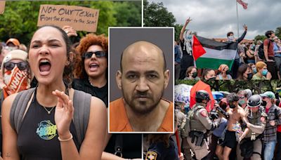 Guns confiscated from anti-Israel protesters at UT Austin, University of South Florida