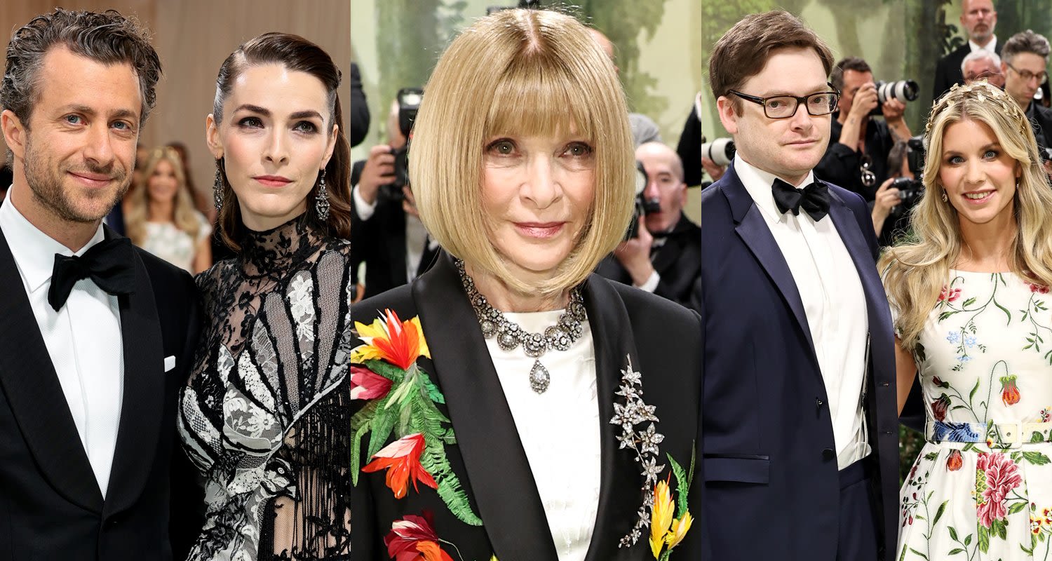 Anna Wintour Joins Her Kids Bee & Charles Along with Their Spouses at Met Gala 2024