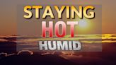 Humid with rising temperatures this week