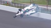 WATCH: Nolan Seigel crashes, flips in Fast Friday Indy 500 practice