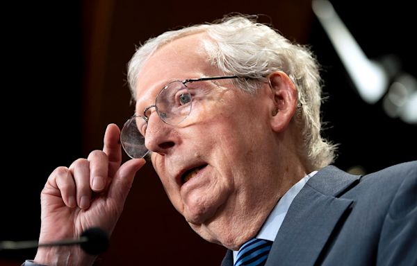 McConnell pushes back on Biden conditions on aid to Israel