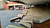 Residents describe scenes as ceiling caves in at Bristol block of flats