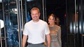 Matt Damon and Wife Luciana Barroso Coordinate at NYFW Show