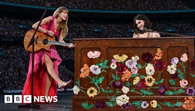 Gracie Abrams storms charts after Taylor Swift duet at Wembley