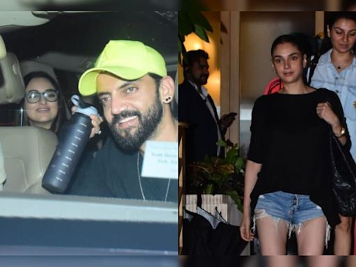 About Last Night: Newlyweds Sonakshi Sinha And Zaheer Iqbal's Dinner Date With Close Friend Aditi Rao Hydari