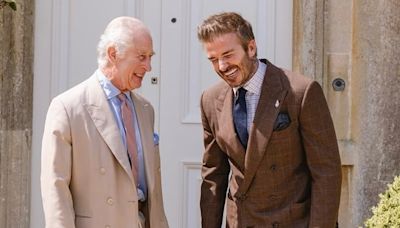 Rei Charles III nomeia David Beckham embaixador de sua principal instituição de caridade