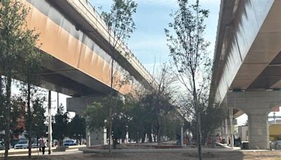 Obra en área verde del puente Francisco Villa va al 65%