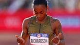 Lyles first in 200M; Richardson fails to qualify