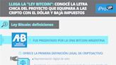 Llega la "Ley Bitcoin": conocé la letra chica del proyecto que equipara a las cripto con el dólar y baja impuestos