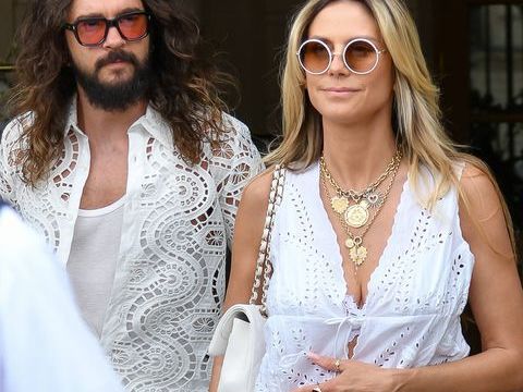 Heidi Klum Leaves Paris with Husband Tom Kaulitz, Plus Cardi B, Rebel Wilson, Common and More