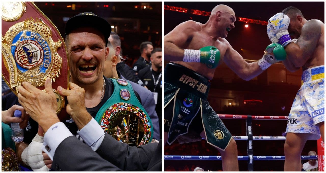 Oleksandr Usyk vs Tyson Fury 2 fight purse revealed ahead of epic rematch in December