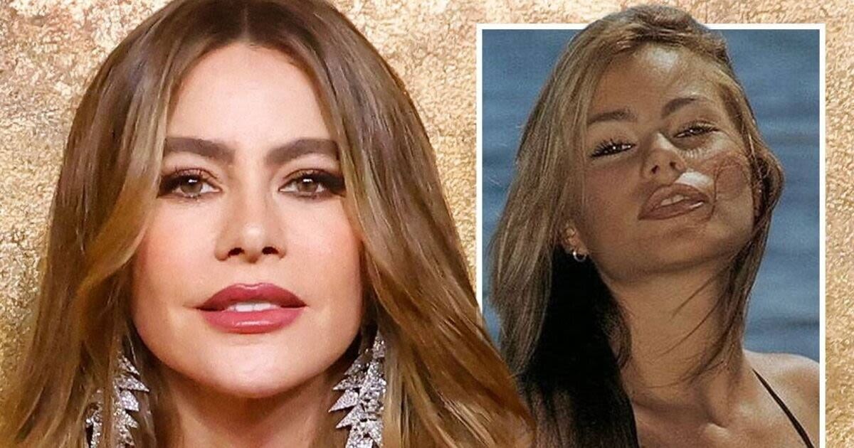 Sofia Vergara wows in tiny string bikini as she shares 90s throwback snap