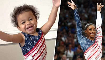 You'll flip over these photos of Simone Biles' niece twinning with her aunt