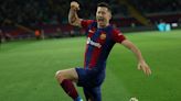 Lewandowski guia la remontada del Barça contra el Valencia con un 'hat-trick'