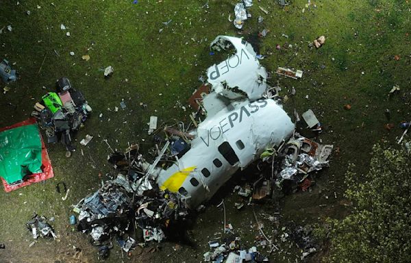 Plane crashes in Brazil’s Sao Paulo state, killing all 61 aboard, airline says