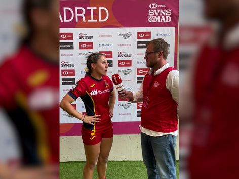 María Ribera y Amaia Erbina analizan el primer día del HSBC SEVEN de Madrid - MarcaTV