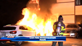 Car fire spreads, destroys multiple vehicles in Miami - WSVN 7News | Miami News, Weather, Sports | Fort Lauderdale