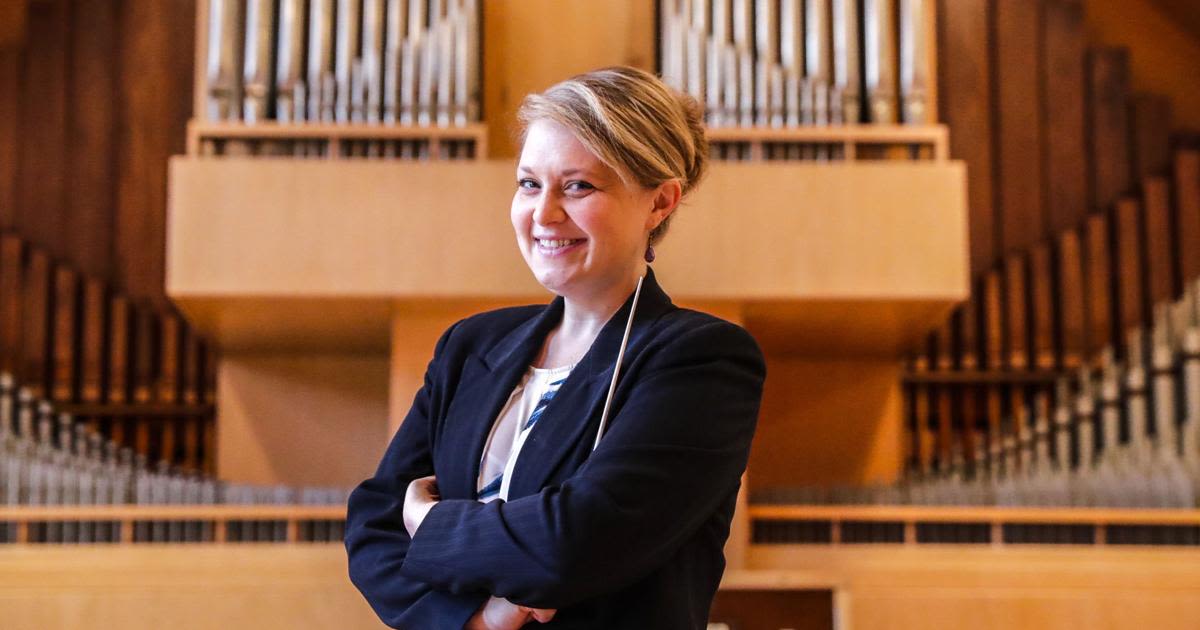 Wartburg Community Symphony conductor Rebecca Nederhiser finalist for American Prize