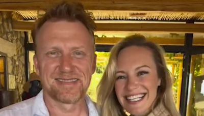 Kevin McKidd and Danielle Savre Share a Kiss on Romantic Greece Vacation — See the Photos!