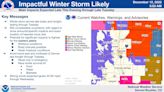 Colorado snowstorm alert: Snow, wind to significantly impact travel