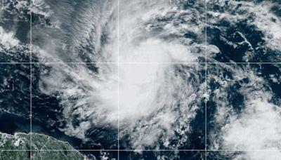 Beryl strengthens into a Category 1 hurricane as it bears down on the Caribbean islands in the Atlantic.