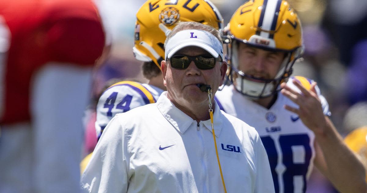 LSU is working toward playing its 1st game outside the U.S. in over a century, Brian Kelly says