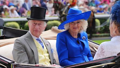 King and Queen wish racegoers luck in chasing 'thrill of a Royal Ascot winner' | ITV News