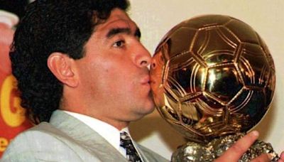 Justiça decide que Bola de Ouro de Maradona irá a leilão