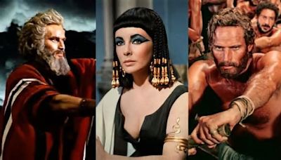 'Ben-Hur', 'Cleopatra', y otras películas clásicas en Semana Santa que ganaron los Oscar