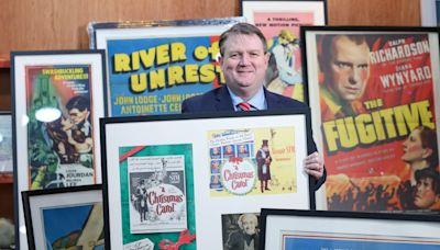 Rare film posters and art to go up for auction in Belfast