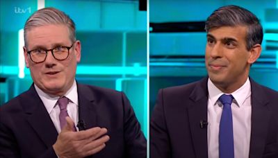 Gentlemen please! Sunak claims narrow win over Starmer in tetchy first general election TV debate