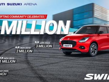 Maruti Suzuki Swift clocks 3 million sales in India | Team-BHP