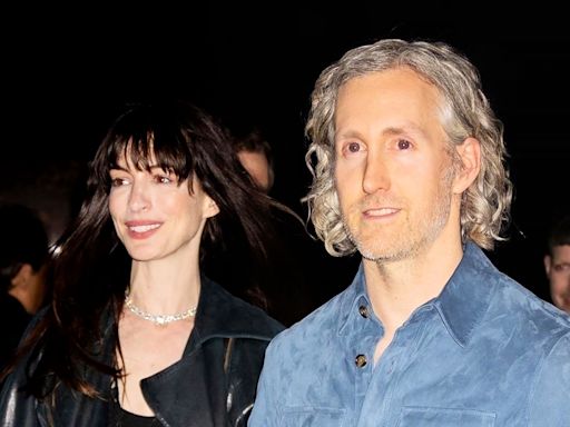 The Idea of You's Anne Hathaway and husband Adam Shulman step out for dinner