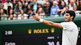 Wimbledon 2023: Carlos Alcaraz downs Jeremy Chardy in eye-catching first-round win