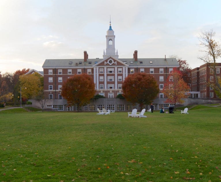 Harvard Can't Escape Suit Alleging Indifference to Campus Antisemitism, Judge Rules | New York Law Journal