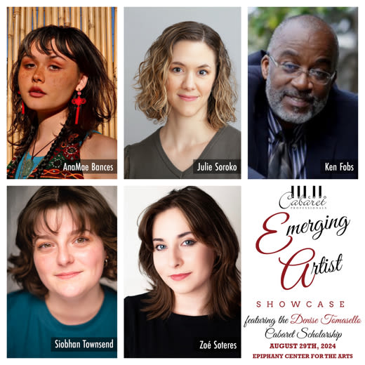 Chicago Cabaret Professionals Emerging Artist Scholarship Showcase in Chicago at Epiphany Center for the Arts 2024