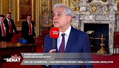 Viol de Courbevoie : « Beaucoup de Français de confession juive se sentent très mal en France », s’alarme Roger Karoutchi