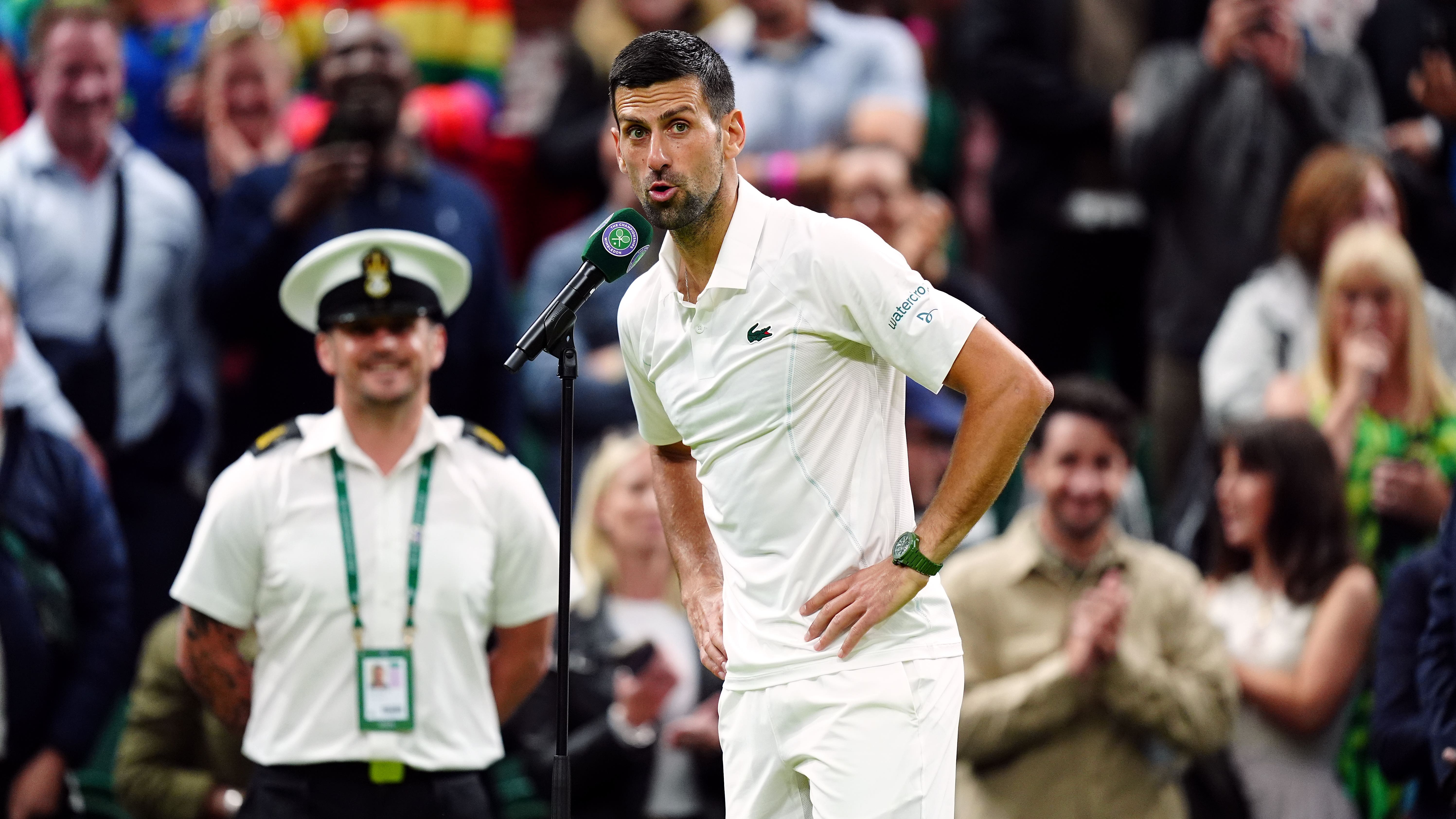 Novak Djokovic claims Wimbledon crowd disrespected him with ‘Rune’ chants